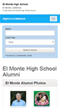 Mobile Screenshot of elmontehighschool.org